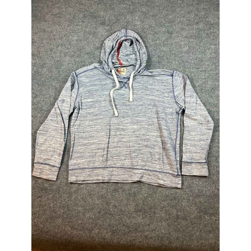 Ruff Hewn Men's Heather Blue Pullover Hoodie Sweatshirt Size L